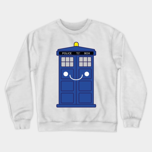 Kawaii Police Box Crewneck Sweatshirt by conform